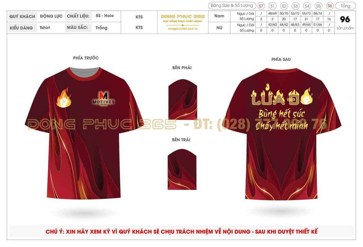 dong phuc teambuildong lau do 2